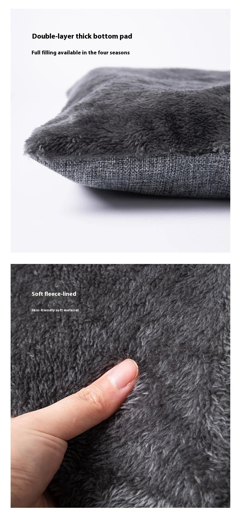 Triangle Cat House – Warm Enclosed Cat Bed | Thick Cozy Nest for Cats & Small Dogs